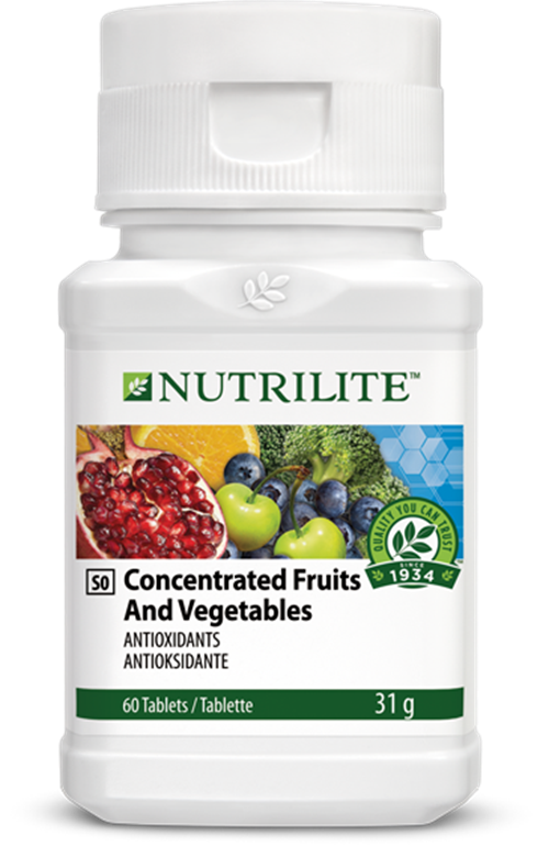 NUTRILITE™ Concentrated Fruits and Vegetables - 60 tablets