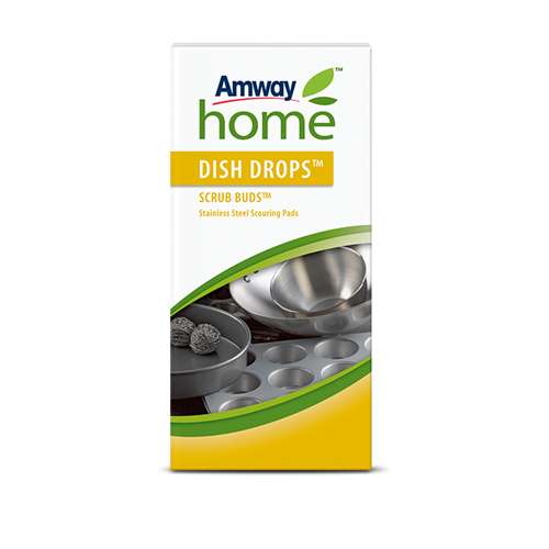 Dish Drops™ Scrub Buds™ Stainless Steel Scouring Pads (pack of 4)