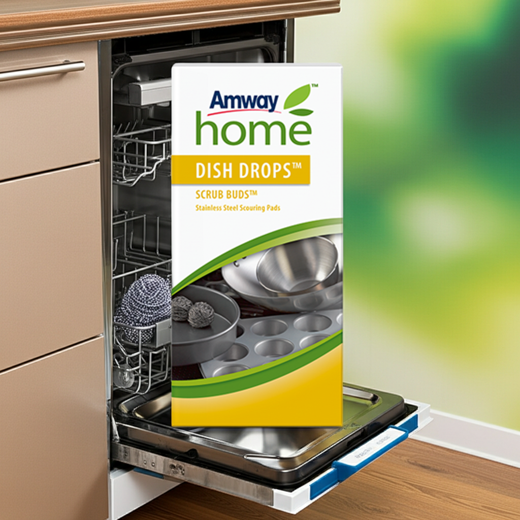 Dish Drops™ Scrub Buds™ Stainless Steel Scouring Pads (pack of 4)