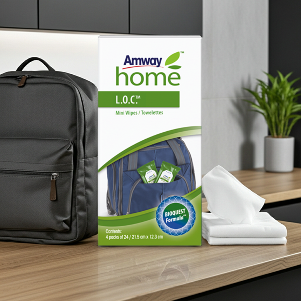 L.O.C.™ Towelettes (4 pouches x 24 mini wipes)