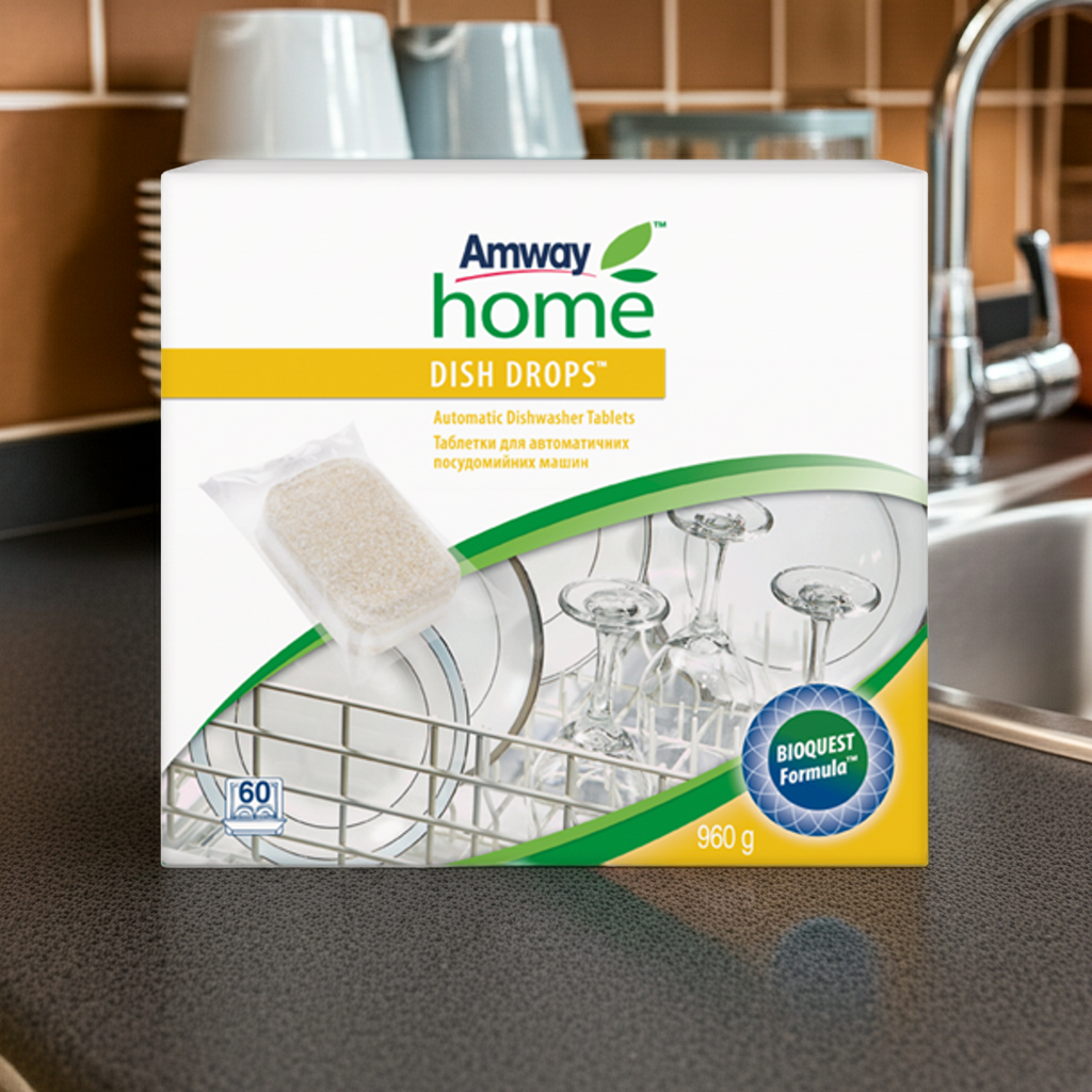 Dish Drops™ Automatic Dishwasher Tablets (60 tablets)